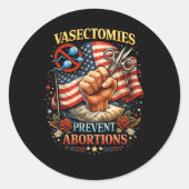Sticker Rond Choix et Conséquence (Devant)