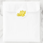 Sticker Rond Chomby Gold (Sac)