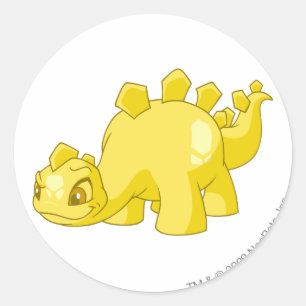 Sticker Rond Chomby Gold