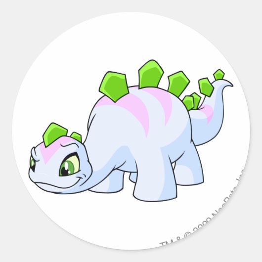 Sticker Rond Chomby trié (Devant)