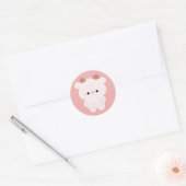 Sticker Rond Chonky Cow (Enveloppe)