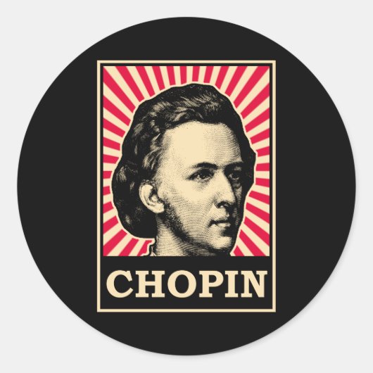 Sticker Rond Chopin (Devant)
