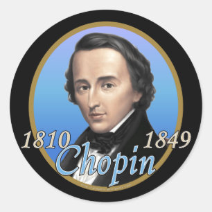 Sticker Rond Chopin