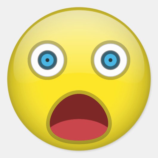 Sticker Rond Choqué (Devant)