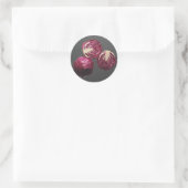 Sticker Rond Choux rouges (Sac)