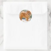 Sticker Rond Chow (Sac)