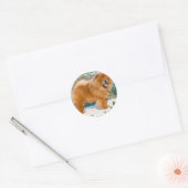 Sticker Rond Chow (Enveloppe)