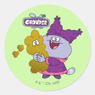 Sticker Rond Chowder et Kimchi