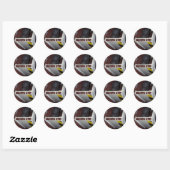 Sticker Rond Chris Cathode/EP-7 cale ronde (petite) (Feuille)