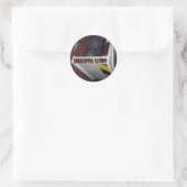 Sticker Rond Chris Cathode/EP-7 cale ronde (petite) (Sac)
