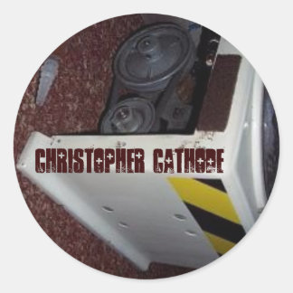 Sticker Rond Chris Cathode/EP-7 cale ronde (petite)