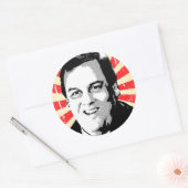 Sticker Rond CHRIS CHRISTIE PORTRAIT -.png (Enveloppe)