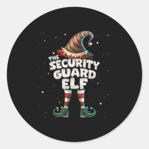 Sticker Rond Chris, Groupe de jumelage de la famille Elf de la
