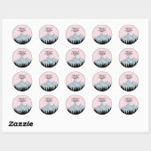 Sticker Rond Christianisme (Feuille)