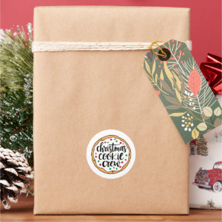 Sticker Rond Christmas Cookie Crew T Shirt