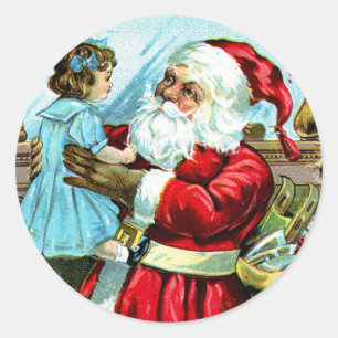 Sticker Rond Christmas Delite