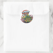 Sticker Rond Christmas Elf (Sac)