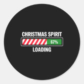 Sticker Rond Christmas Srit Loading 67 (Devant)