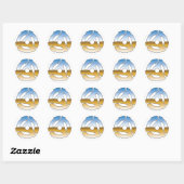 Sticker Rond Chrome 45 tr/min (Feuille)