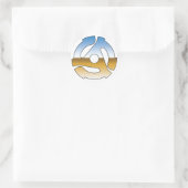 Sticker Rond Chrome 45 tr/min (Sac)