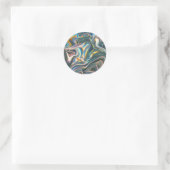 Sticker Rond Chrome olographe (Sac)
