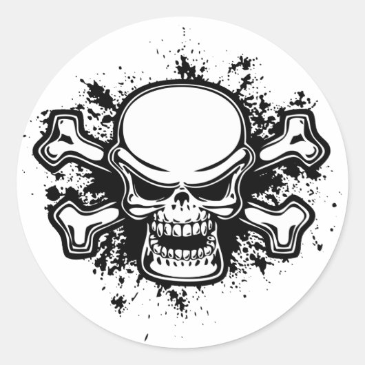 Sticker Rond Chromeboy - Splat (Devant)