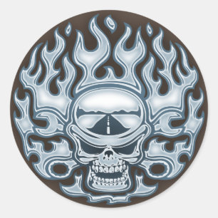 Sticker Rond Chromeboy - WF