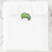 Sticker Rond Chubby Chameleon (Sac)