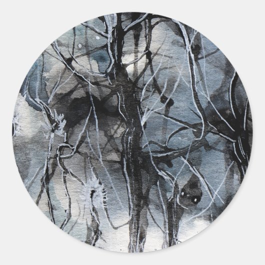 Sticker Rond Chuchotement (Devant)