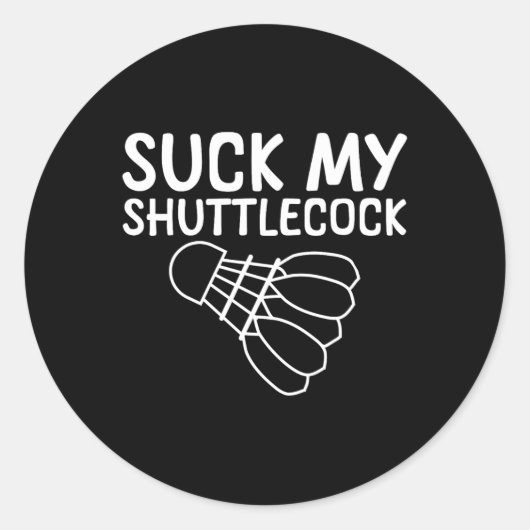 Sticker Rond Chuck My Shuttle — (Devant)