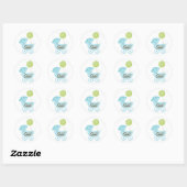 Sticker Rond Chut Porte-Bébé ! (Feuille)