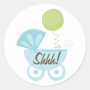 Sticker Rond Chut Porte-Bébé !