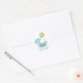 Sticker Rond Chut Porte-Bébé ! (Enveloppe)
