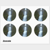 Sticker Rond Chutes Multnomah (Feuille)