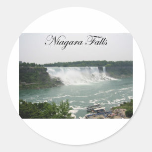 Sticker Rond Chutes Niagara