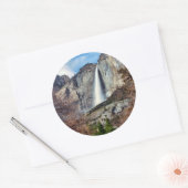 Sticker Rond Chutes Yosemite (Enveloppe)