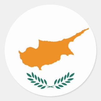 STICKER ROND CHYPRE