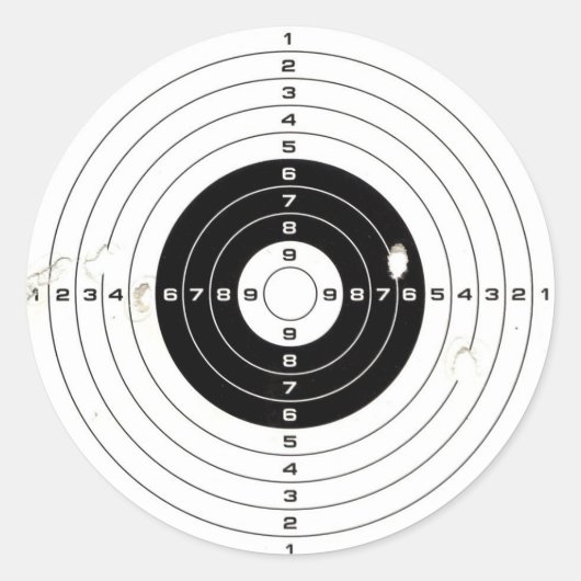 Sticker Rond Cible (Devant)