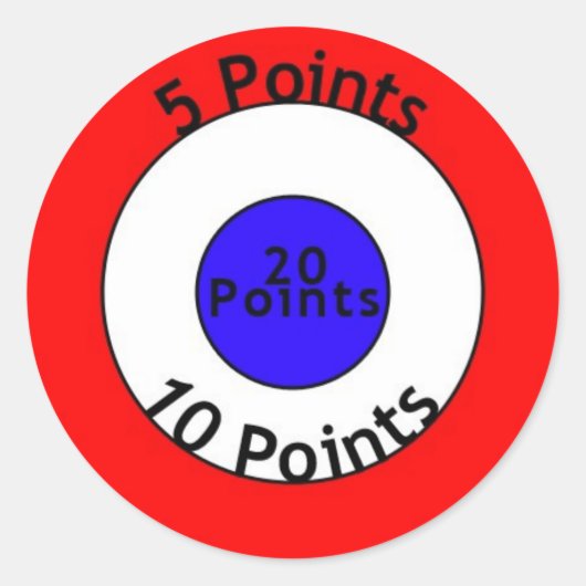 Sticker Rond Cible (Devant)