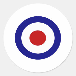 Sticker Rond Cible du mode
