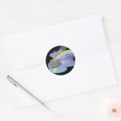 Sticker Rond Ciel (Enveloppe)