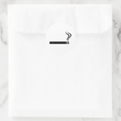 Sticker Rond Cigarette (Sac)