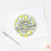 Sticker Rond Cimonade Vodka maison (Enveloppe)