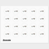 Sticker Rond Cinco De Mayo (Feuille)