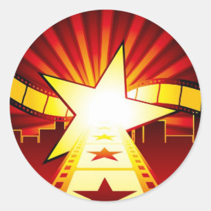 STICKER ROND CINÉMA7