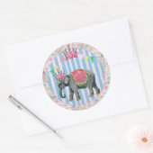 Sticker Rond Circus ~ Bella Bella Studios (Enveloppe)