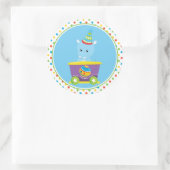 Sticker Rond Circus | Hippo (Sac)