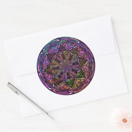 Sticker Rond Cirque (Enveloppe)
