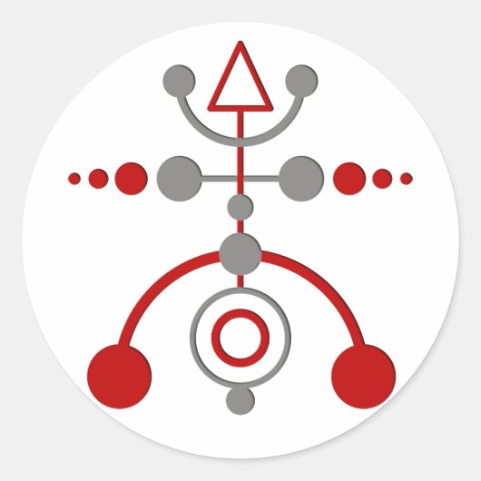 Sticker Rond cirque de culture V (Devant)