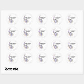 Sticker Rond Citation  (Feuille)